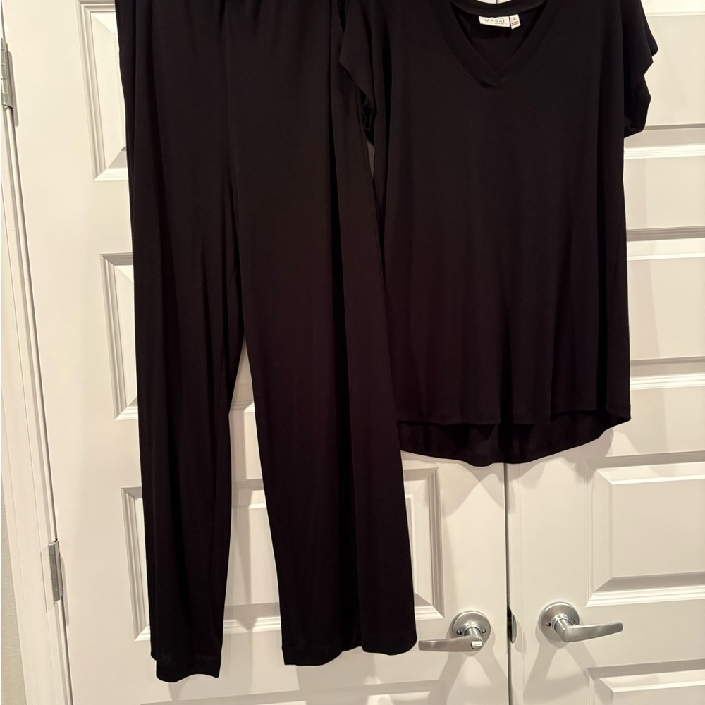 Black Women's Loungewear Set